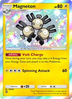 Pokémon-Karte Magneton 218/161