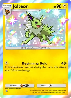 Pokémon-Karte Jolteon 219/161