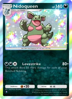 Pokémon-Karte Nidoqueen 225/161