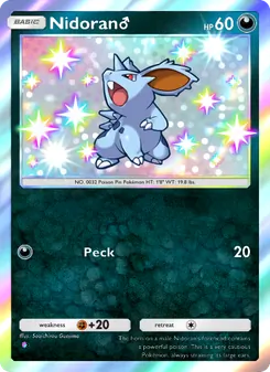 Pokémon-Karte Nidoran♂ 226/161