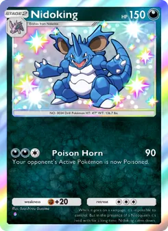 Pokémon-Karte Nidoking 228/161