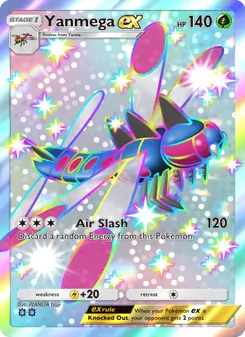 Pokémon-Karte Yanmega ex 232/161