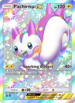 Pokémon-Karte Pachirisu ex 236/161
