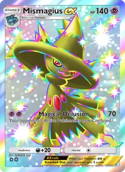 Pokémon-Karte Mismagius ex 237/161
