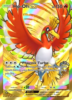 Pokémon-Karte Ho-Oh ex 240/161