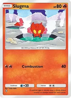 Pokémon-Karte Slugma 008/071