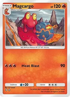 Pokémon-Karte Magcargo 009/071
