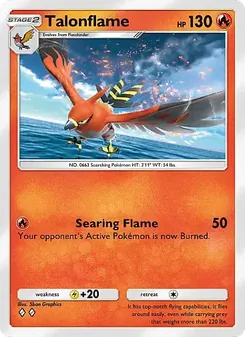 Pokémon-Karte Talonflame 012/071