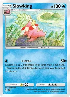 Pokémon-Karte Slowking 018/071