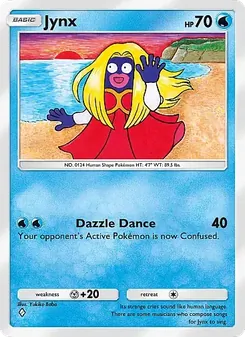 Pokémon-Karte Jynx 019/071