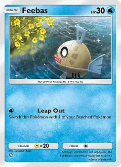 Pokémon-Karte Feebas 021/071
