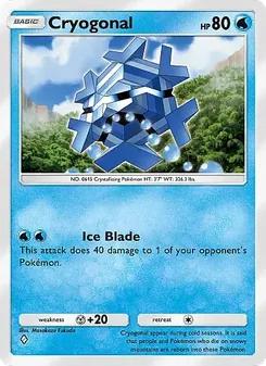 Pokémon-Karte Cryogonal 024/071