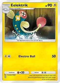 Pokémon-Karte Eelektrik 027/071