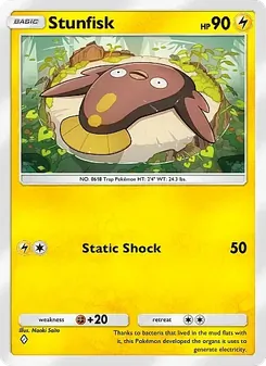 Pokémon-Karte Stunfisk 029/071