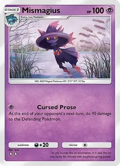 Pokémon-Karte Mismagius 033/071