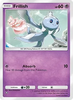 Pokémon-Karte Frillish 038/071