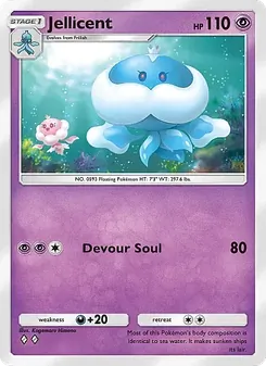 Pokémon-Karte Jellicent 039/071