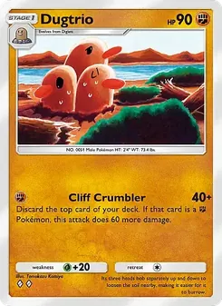 Pokémon-Karte Dugtrio 041/071