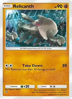 Pokémon-Karte Relicanth 045/071