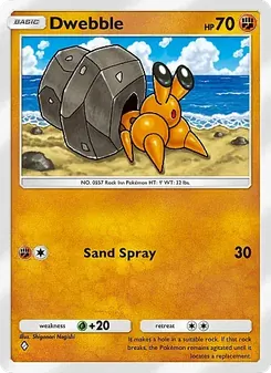 Pokémon-Karte Dwebble 046/071
