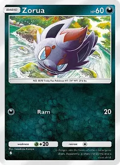 Pokémon-Karte Zorua 049/071