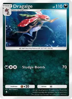 Pokémon-Karte Dragalge 054/071