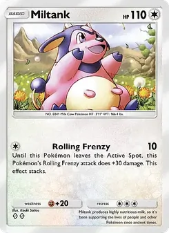 Pokémon-Karte Miltank 062/071