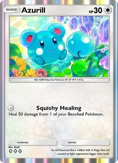 Pokémon-Karte Azurill 063/071