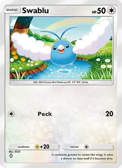 Pokémon-Karte Swablu 064/071