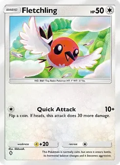 Pokémon-Karte Fletchling 066/071