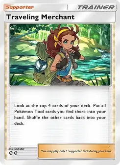 Pokémon-Karte Traveling Merchant 070/071