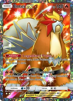 Pokémon-Karte Entei ex 079/071