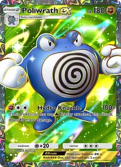 Pokémon-Karte Poliwrath ex 082/071