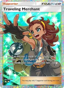 Pokémon-Karte Traveling Merchant 084/071