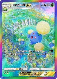 Pokémon-Karte Jumpluff ex 086/071
