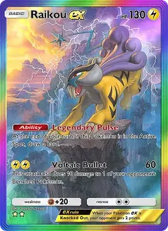 Pokémon-Karte Raikou ex 088/071