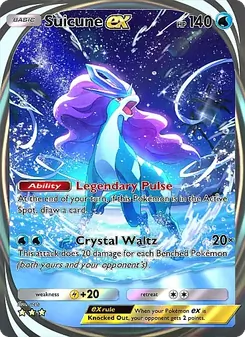 Pokémon-Karte Suicune ex 090/071