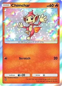 Pokémon-Karte Chimchar 091/071