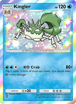 Pokémon-Karte Kingler 096/071