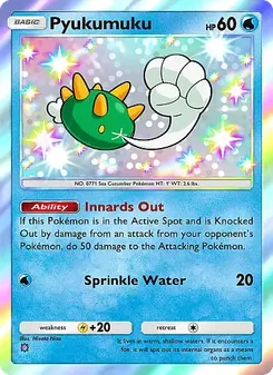 Pokémon-Karte Pyukumuku 097/071
