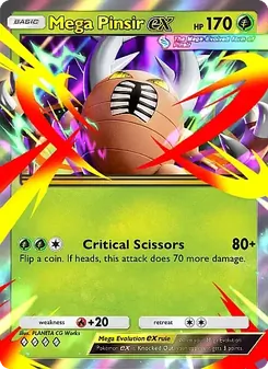 Pokémon-Karte Mega Pinsir ex 002/226