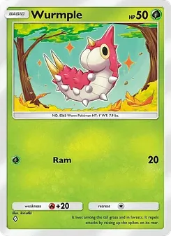Pokémon-Karte Wurmple 003/226