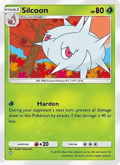 Pokémon-Karte Silcoon 004/226
