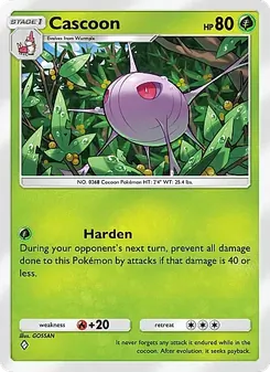 Pokémon-Karte Cascoon 006/226