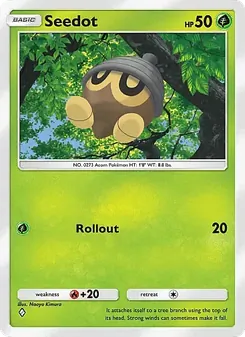 Pokémon-Karte Seedot 008/226