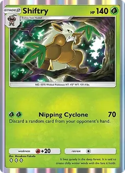 Pokémon-Karte Shiftry 010/226