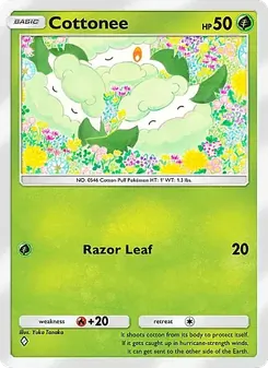 Pokémon-Karte Cottonee 015/226