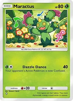 Pokémon-Karte Maractus 019/226