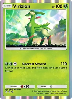 Pokémon-Karte Virizion 020/226