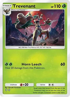 Pokémon-Karte Trevenant 024/226